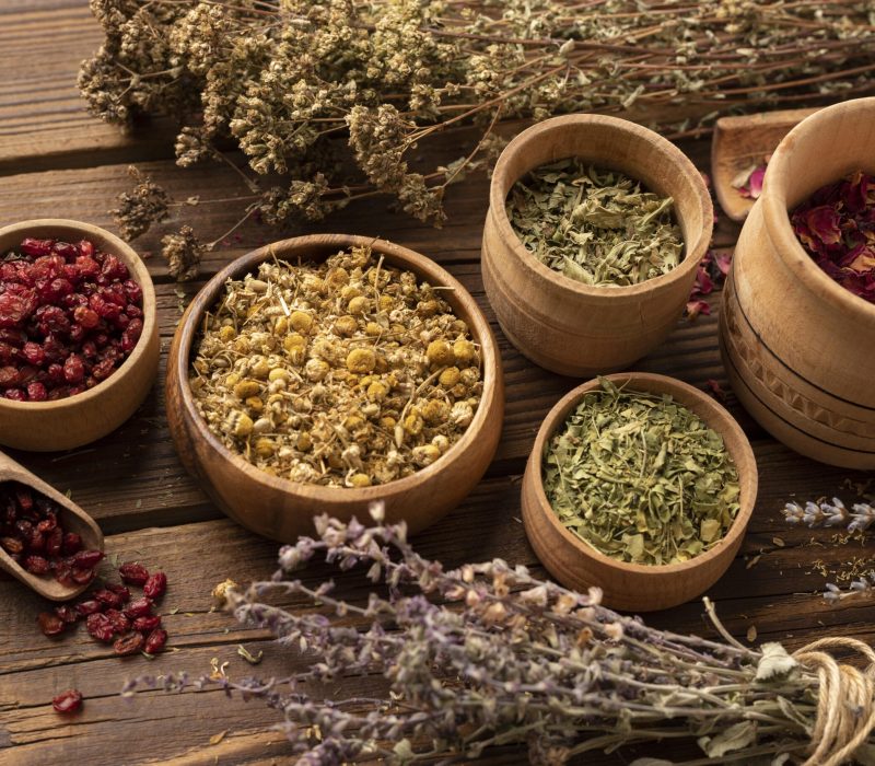 arrangement-natural-various-herbs-high-view arrangement-natural-various-herbs-high-view